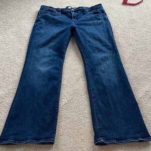 Madewell kick out full length jeans
